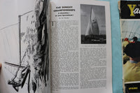 1956-1957 YACHTSMAN MAGAZINE - LOT OF 3 - K 3283
