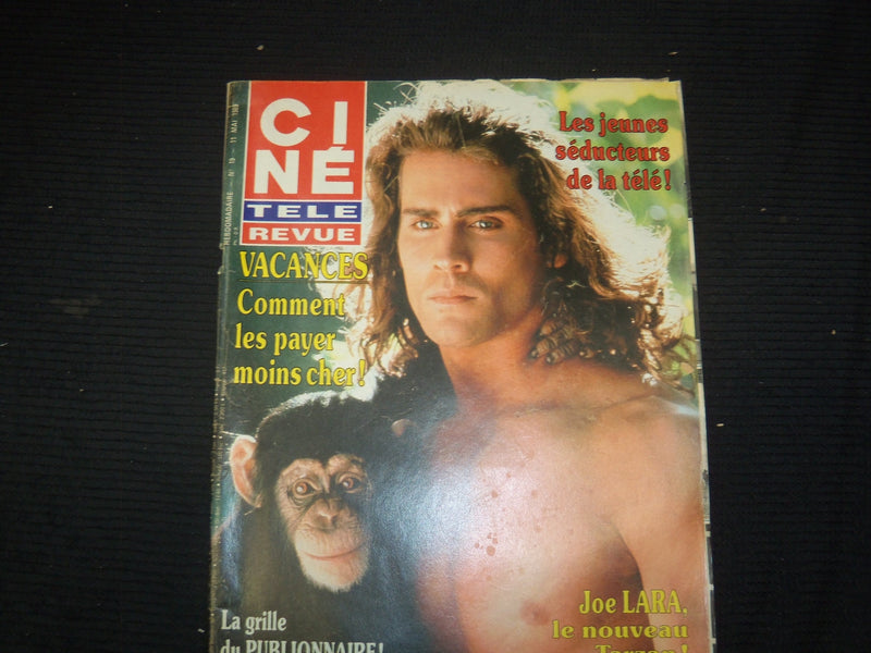 1989 MAY 11 CINE TELE-REVUE FRENCH MAGAZINE - JOE LARA COVER - E 24716