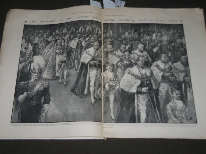 1911 JUNE 27 THE GRAPHIC CORONATION NUMBER - GEORGE & MARY - J 2763