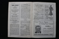 1939 OCTOBER 5 THE PROMENADE PROGRAM - MARIA GAMBARELLI - TORONTO - K 1824