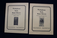 1950'S WESTINGHOUSE RADIO SERVICE NOTES - LOT OF 10 - K 762