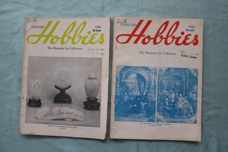 1966 HOBBIES MAGAZINE - COMPLETE YEAR - LOT OF 12 - O 3965