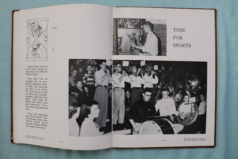 1950 NAPANET NAPPANEE HIGH SCHOOL YEARBOOK - NAPPANEE, INDIANA - YB 3569