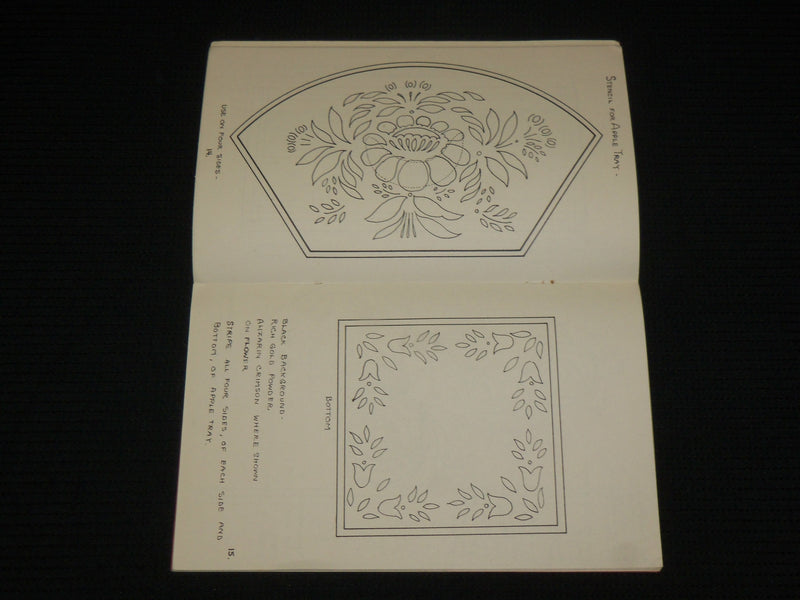 1947 DECORATING COUNTRY TIN SOFTCOVER BOOK BY AUDREY CHANDLER WOODMAN - J 7045