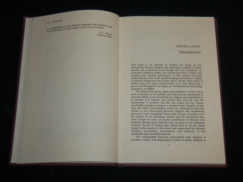 1987 RELIGION AND NATIONALISM IN EASTERN EUROPE & SOVIET BOOK BY DUNN - KD 6918