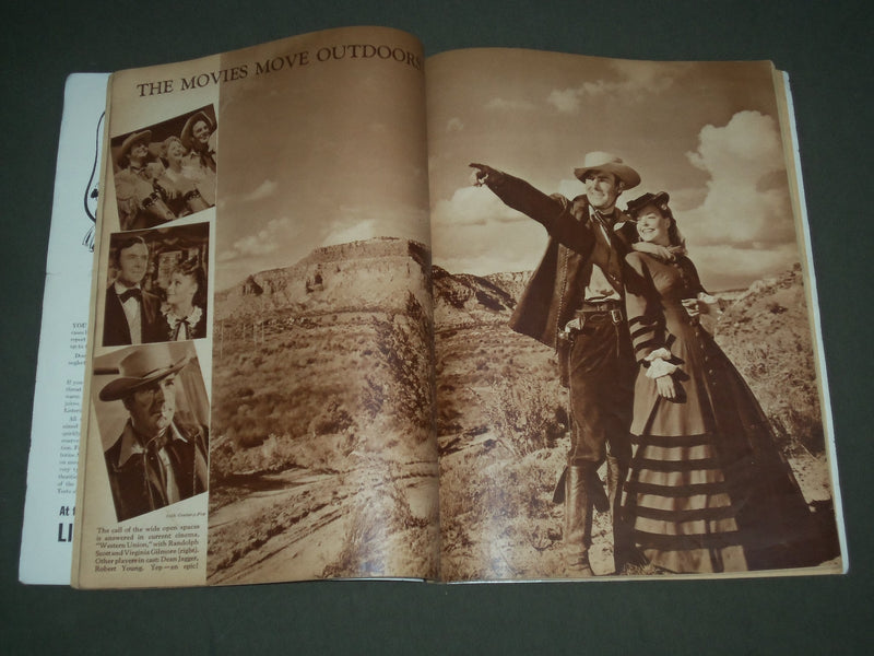 1941 FEBRUARY SCREENLAND MAGAZINE - BETTY GRABLE COVER - SP 7204