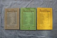 1934 READER'S DIGEST MAGAZINE - COMPLETE YEAR - LOT OF 12 - O 3869