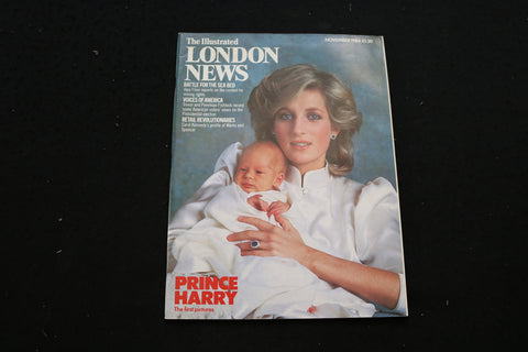 1984 NOV THE ILLUSTRATED LONDON NEWS MAGAZINE - DIANA-HARRY COVER - SP 4181R
