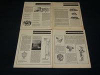1967 THE AMERICAN WEST REVIEW MAGAZINE LOT OF 4 ISSUES - NP 2399N