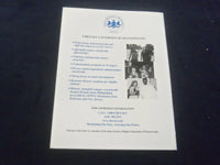 2000 OCT 14 FOOTBALL PROGRAM -CHEYNEY UNIVERSITY VS LOCK HAVEN UNIV - SP 1214R