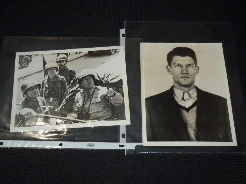 1938-1949 ORIGINAL WIRE PHOTOS - LOT OF 7 PHOTOS - #115