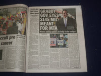 2021 FEBRUARY 12 NEW YORK DAILY NEWS NEWSPAPER - CUOMO WANTS MTA $145 FOR BUDGET
