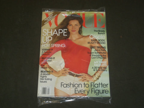 2010 APRIL VOGUE MAGAZINE - GISELE BUNDCHEN - B 2542