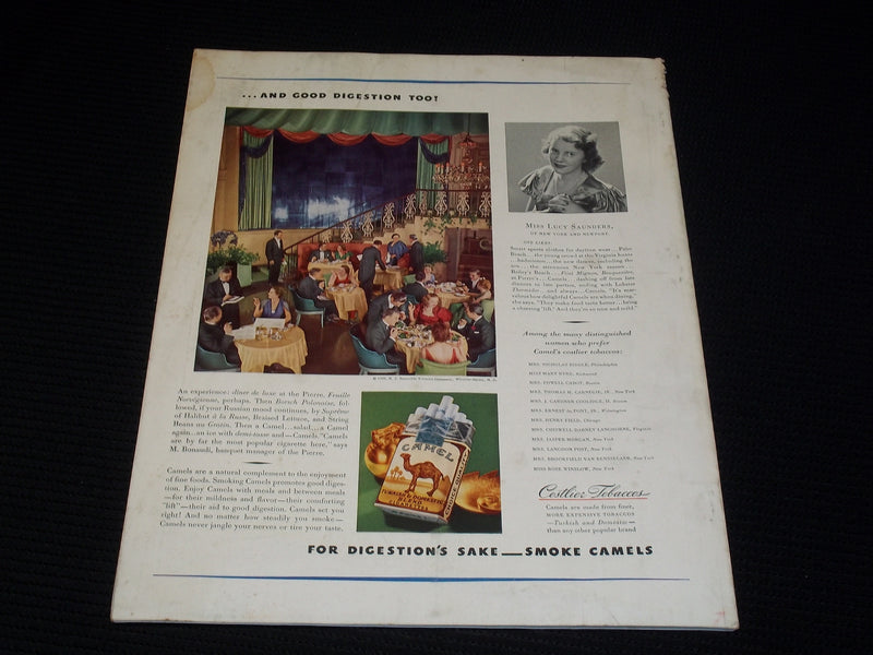 1936 JULY HOUSE BEAUTIFUL MAGAZINE BEAUTIFUL FRONT COVER & PHOTOS - E 2743