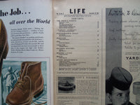 1943 NOVEMBER 29 LIFE MAGAZINE - GENERAL IRA EAKER - L 367
