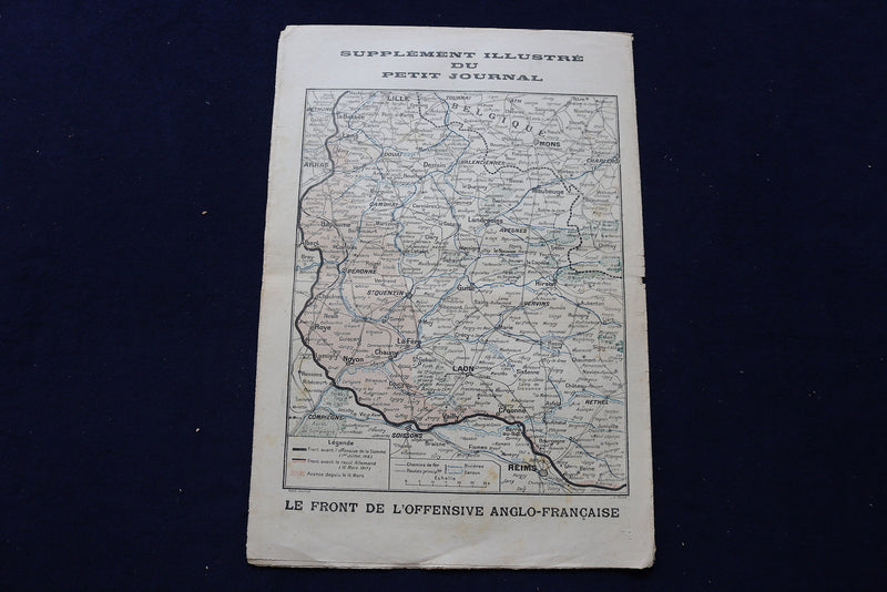 1917 MAY 20 LE PETIT JOURNAL SUPPLEMENT ILLUSTRE MAGAZINE - GEN. PONT - NP 8810