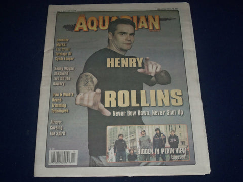 2005 MARCH 16-23 AQUARIAN WEEKLY NEWSPAPER - HENRY ROLLINS COVER - J 1134