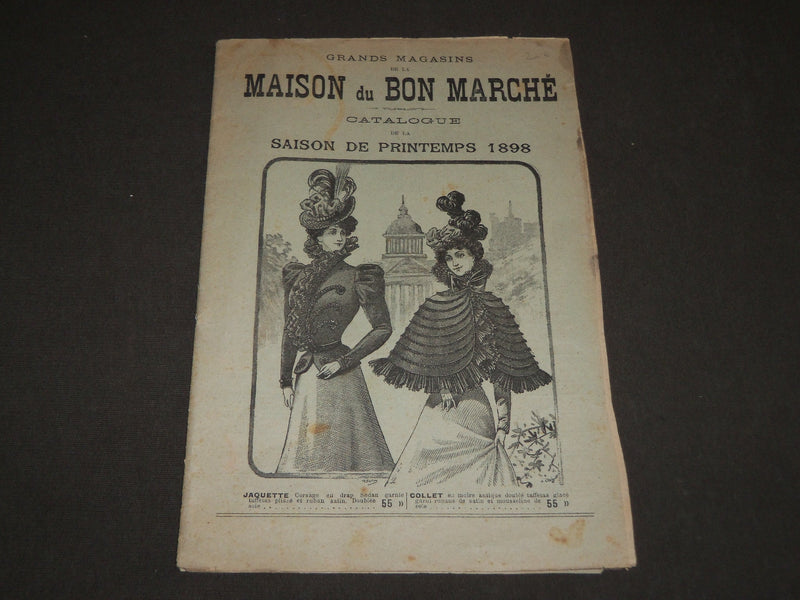 1898 SPRING MAISON DU BON MARCHE FRENCH CATALOGUE - FR 1128