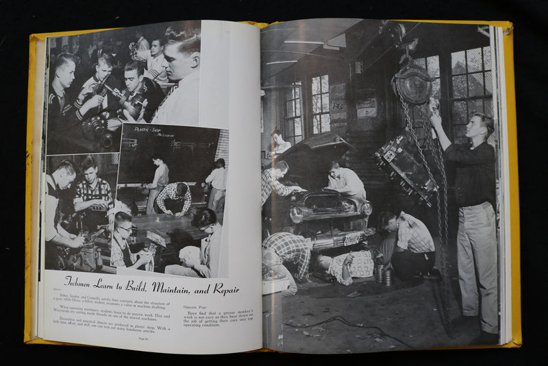 1957 THE CRAFTSMAN TILDEN TECHNICAL HIGH SCHOOL YEARBOOK - CHICAGO, IL - YB 3526