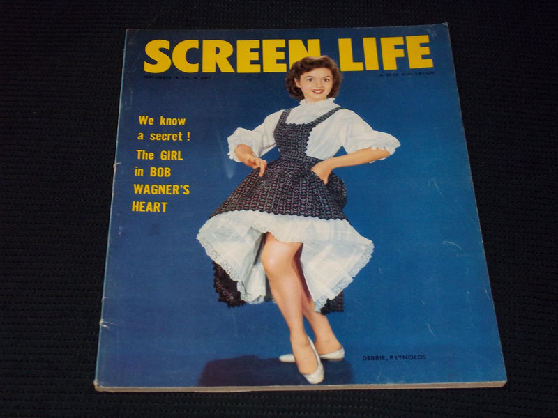 1954 SEPTEMBER SCREEN LIFE MAGAZINE - DEBBIE REYNOLDS FRONT COVER - E 15054