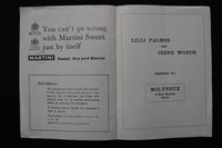 1966 QUEEN'S THEATRE PROGRAMS - NOEL COWARD - LILLI PALMER - LOT OF 2 - K 2379