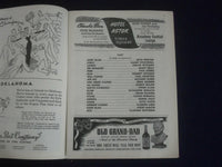 1945 MAY 6 PLAYBILL PROGRAM - OKLAHOMA - RUTH WESTON - J 6468