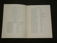 1890-1894 COLLINS ST. CLASSICAL SCHOOL PROGRAM LOT OF 5 - HARTFORD - J 6199