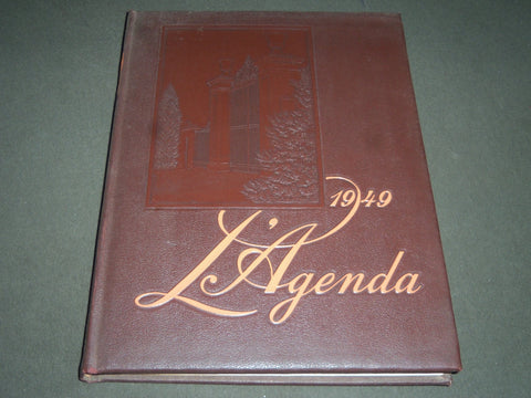 1949 L'AGENDA BUCKNELL UNIVERSITY YEARBOOK - LEWISBURG, PA - PHOTOS - YB 939