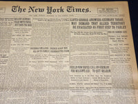 1916 DECEMBER 19 NEW YORK TIMES - ARCHBOLD MILLIONS ALL GO TO FAMILY - NT 8652