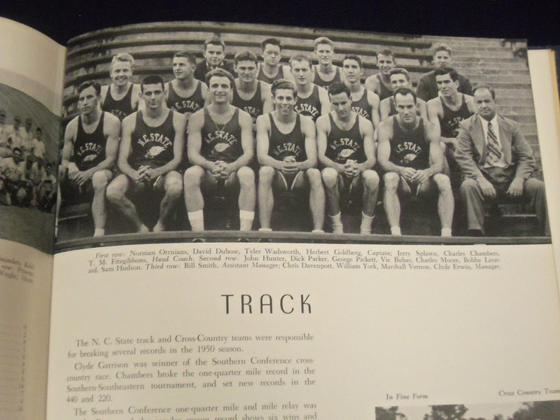 1951 AGROMECK NORTH CAROLINA STATE COLLEGE YEARBOOK - RALEIGH - PHOTOS - YB 226