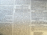 1865 JUNE 23 NEW YORK TIMES NEWSPAPER - RECONSTRUCTION - VIRGINIA - NP 3996