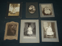 1900'S FAMILY PHOTOS LOT OF 17 - EARLY 20TH CENTURY - ASSORTED SIZES - J 5849
