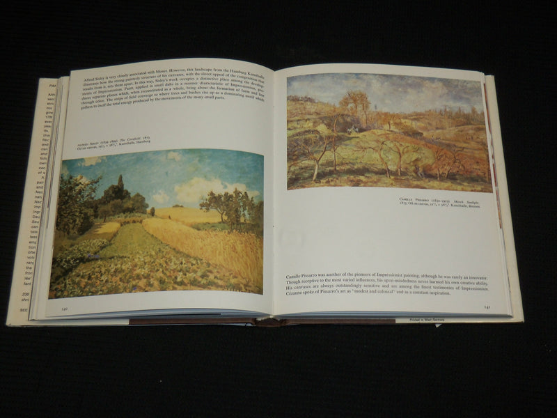 1970 ART OF NINETEENTH CENTURY EUROPE HARDCOVER BOOK BY SCHULTZE - KD 7506