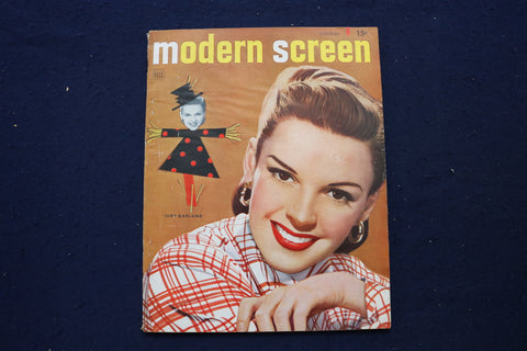 1948 OCTOBER MODERN SCREEN MAGAZINE - JUDY GARLAND COVER - E 17281