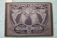 1901 ELKS GRAND CARNIVAL REUNION PHOTO ALBUM - SOFTCOVER BOOK - K 2483
