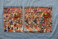 2004-2005 SPORTS ILLUSTRATED - MARCH MADNESS - SIGNED COVERS -LOT OF 3 - E 26441