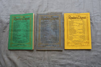 1936 READER'S DIGEST MAGAZINE - LOT OF 12 - COMPLETE YEAR - O 3342