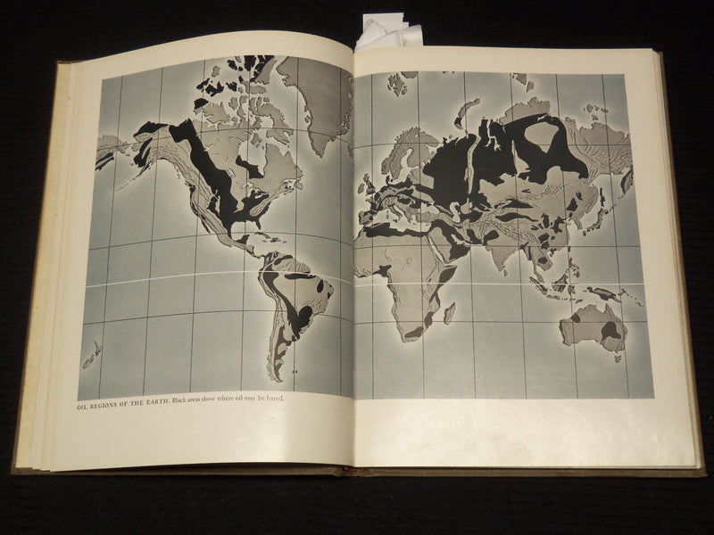 1955 OIL FOR THE WORLD BOOK BY STEWART SCHACKNE & DRAKE - REVISED - KD 9511