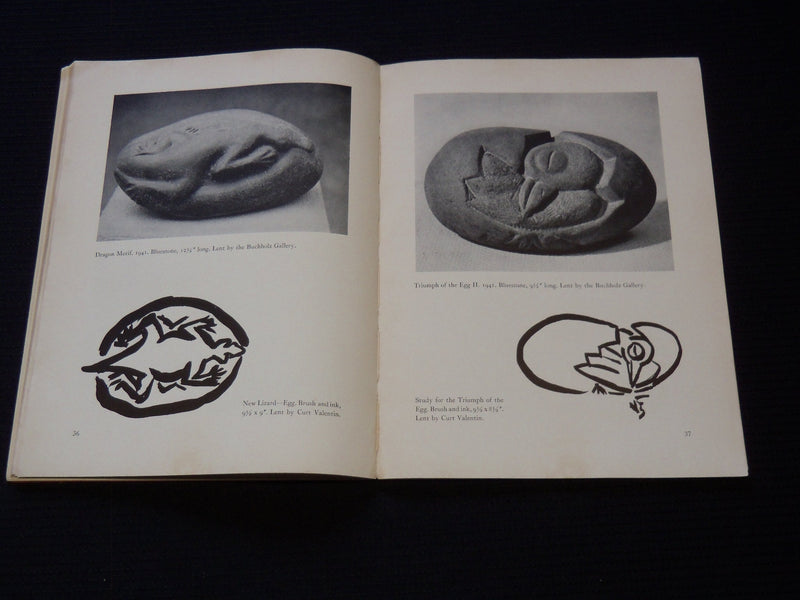 1942 THE SCULPTURE OF JOHN B. FLANNAGAN CATALOGUE - DOROTHY MILLER - J 8105