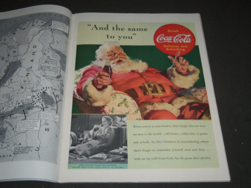 1939 DECEMBER 11 LIFE MAGAZINE - BETTY GRABLE COVER - L 160