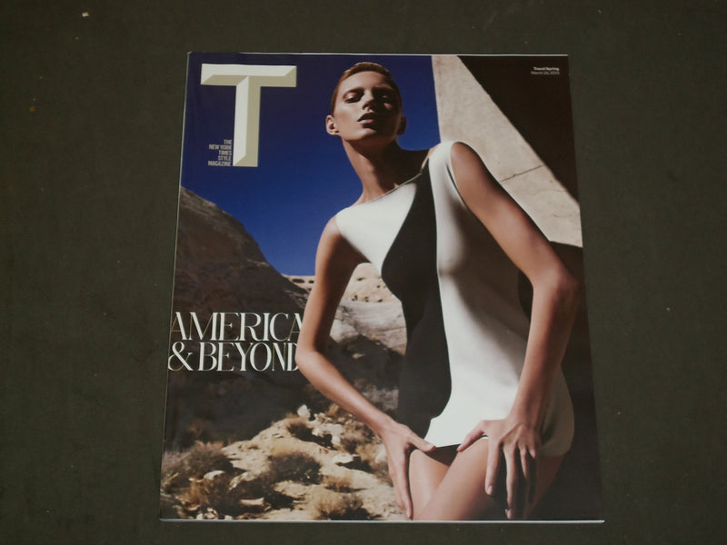 2013 MARCH 24 THE NEW YORK TIMES STYLE MAGAZINE - ANJA RUBIK COVER - F 664