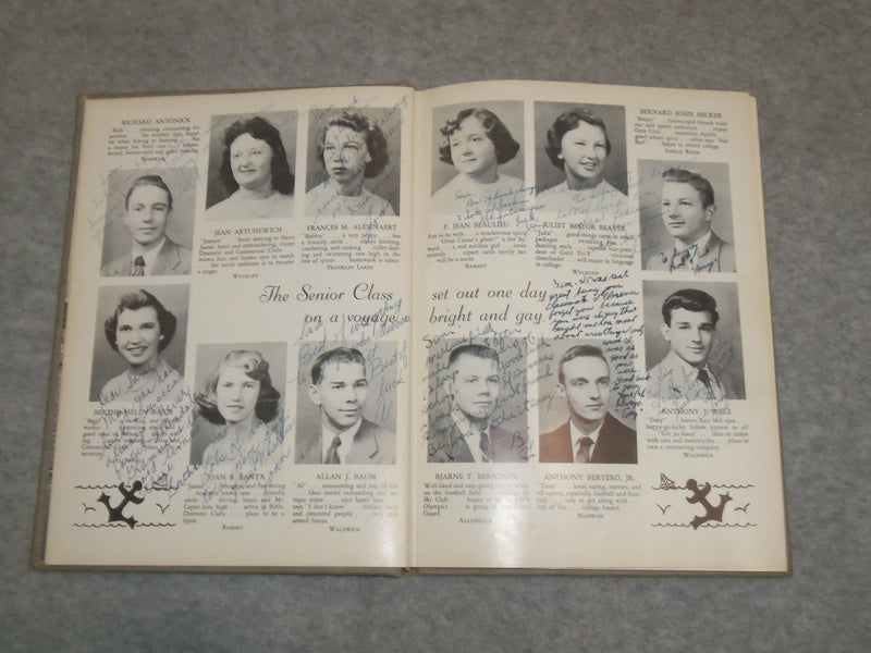 1953 THE RAMSEY HIGH SCHOOL YEARBOOK - RAMSEY, NEW JERSEY - YB 2081