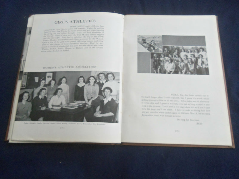1942-43 CAYUGAN ITHACA COLLEGE YEARBOOK - ITHACA, NEW YORK - YB 2770