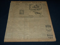 1909 JUNE 8 THE BOSTON HERALD NEWSPAPER - PRESQUE ISLE FIRE - BH 382
