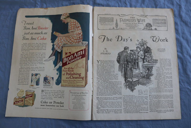 1926 OCTOBER THE FARMER'S WIFE MAGAZINE - ILLUSTRATIONS/STORIES/ADS - SP 4784G