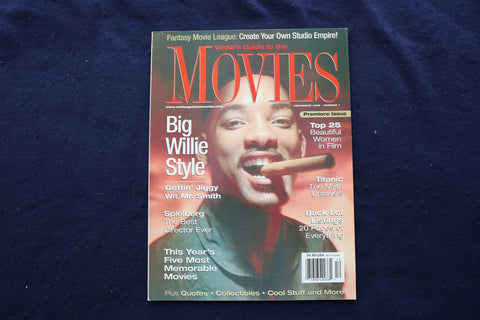 1998 DEC WHITE'S GUID TO THE MOVIES MAGAZINE - WILL SMITH COVER - E 18764