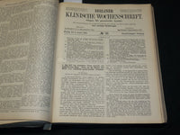 1904 JAN-DEC BERLINER KLINISCHE WOCHENSCHRIFT MAGAZINE BOUND VOLUME - KD 3644D