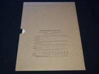 1964 THE GEORGE WASHINGTON VARNISHED HANGERS CALENDAR SAMPLE SHEETS BOOK - C 16