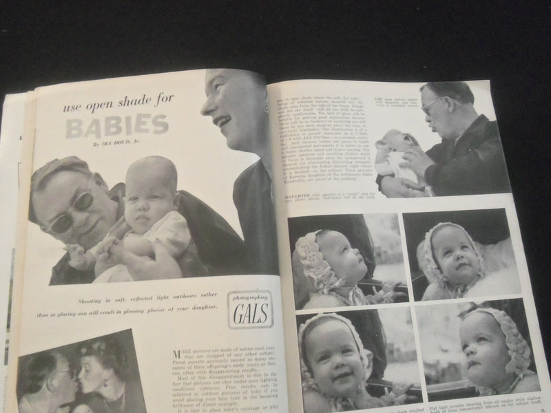 1951 AUGUST U.S. CAMERA MAGAZINE - PHOTOGRAPHING GALS - B 5529Q