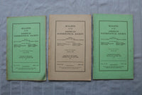 1932-1937 BULLETIN OF THE AMERICAN MATHEMATICAL SOCIETY - LOT OF 18 - O 3899